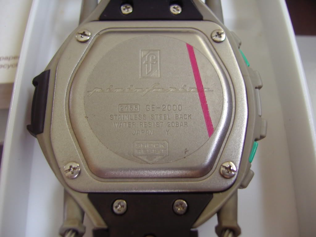 g shock casio ferrari price